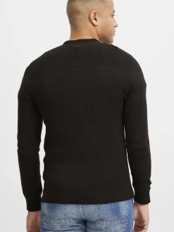 BLEND Herren Cardigan - BHCaden in schwarz