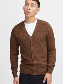 BLEND Herren Cardigan - BHCaden in mocca
