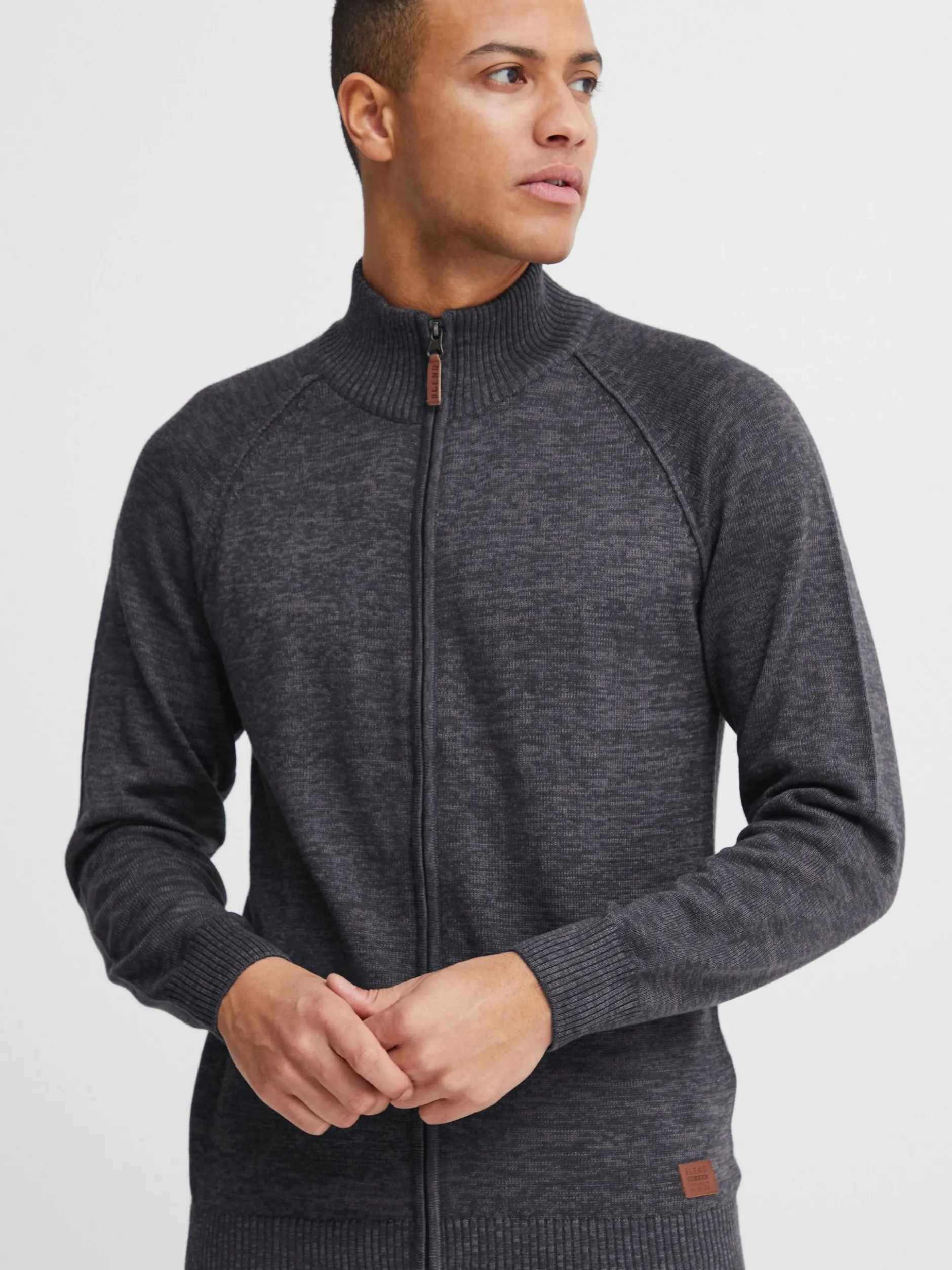 BLEND Herren Cardigan - BHDaniri in blau