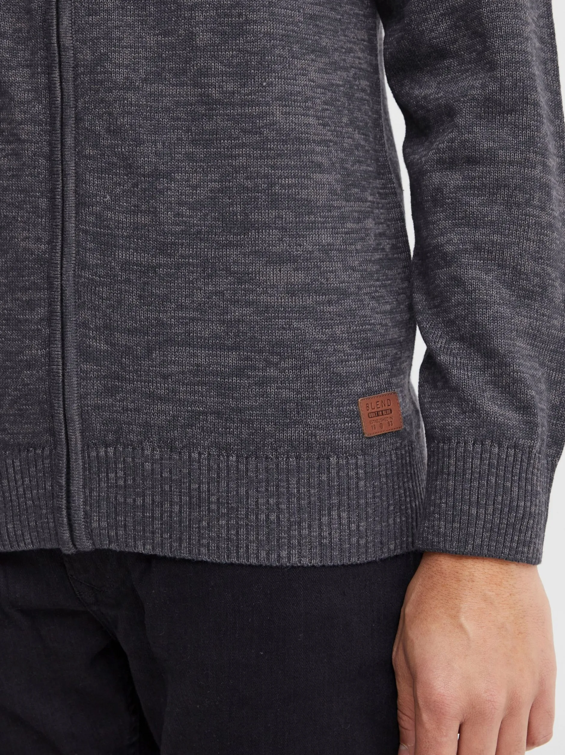 BLEND Herren Cardigan - BHDaniri in blau
