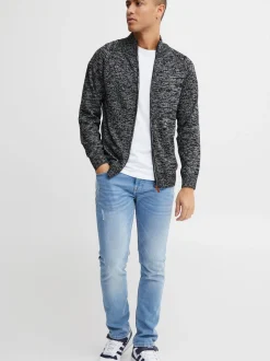 BLEND Herren Cardigan - BHDaniri in schwarz