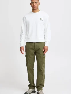 BLEND Herren Cargohose - BHEdnan in oliv