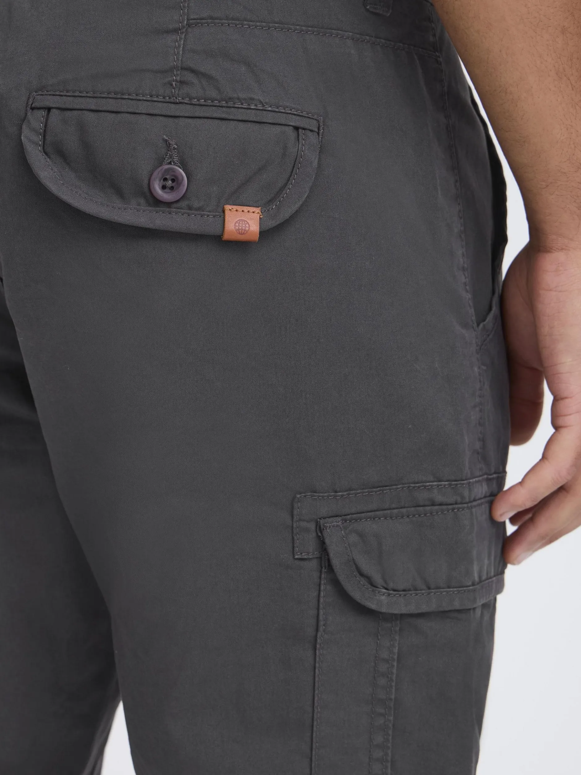 BLEND Herren Cargoshorts - BHCrixus in grau