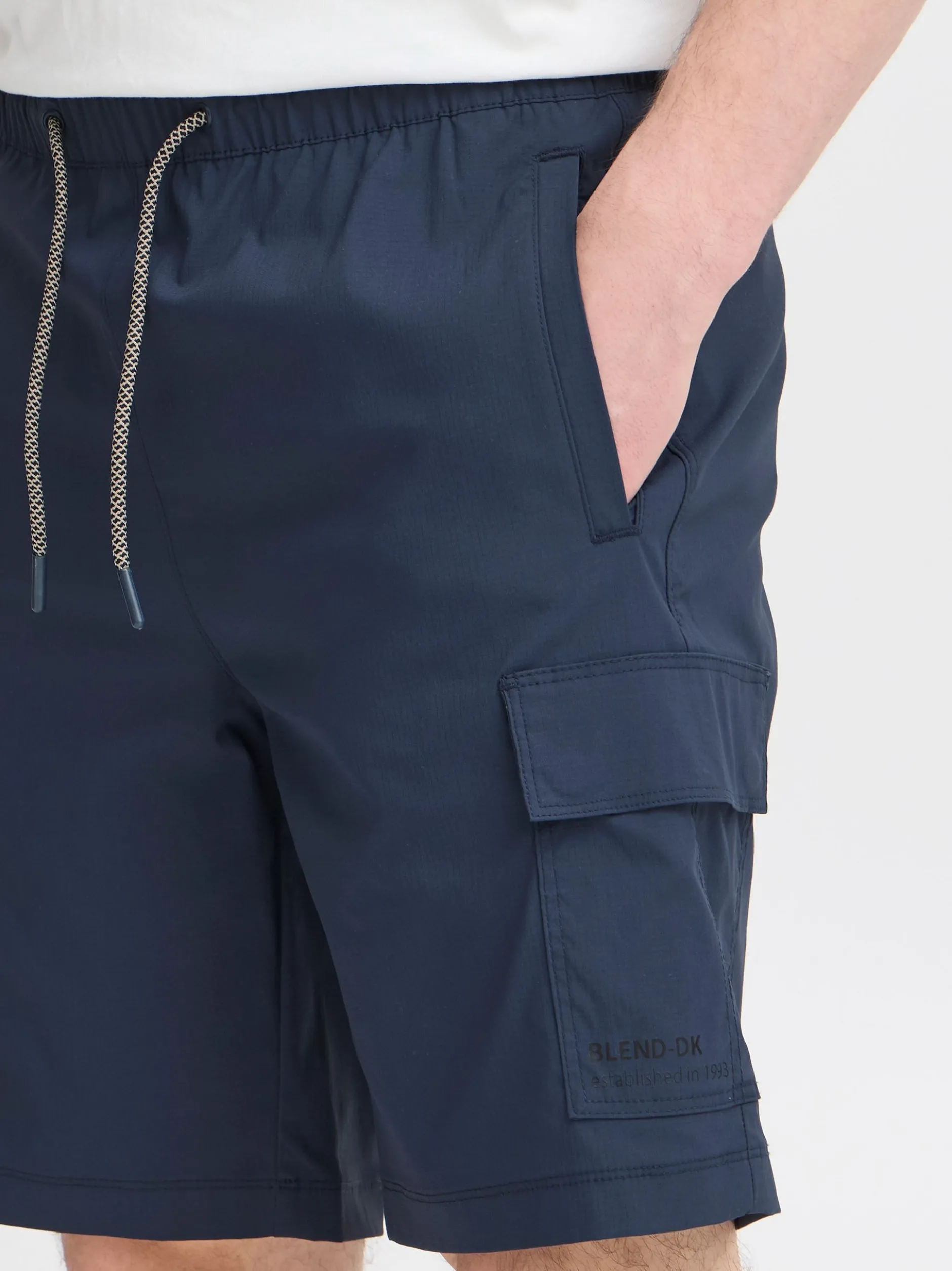 BLEND Herren Cargoshorts - BHEdgar in blau