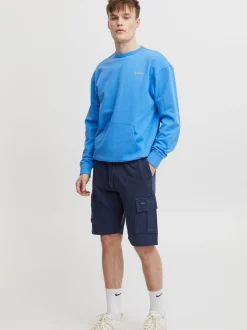 BLEND Herren Cargoshorts - BHSweatshorts in blau