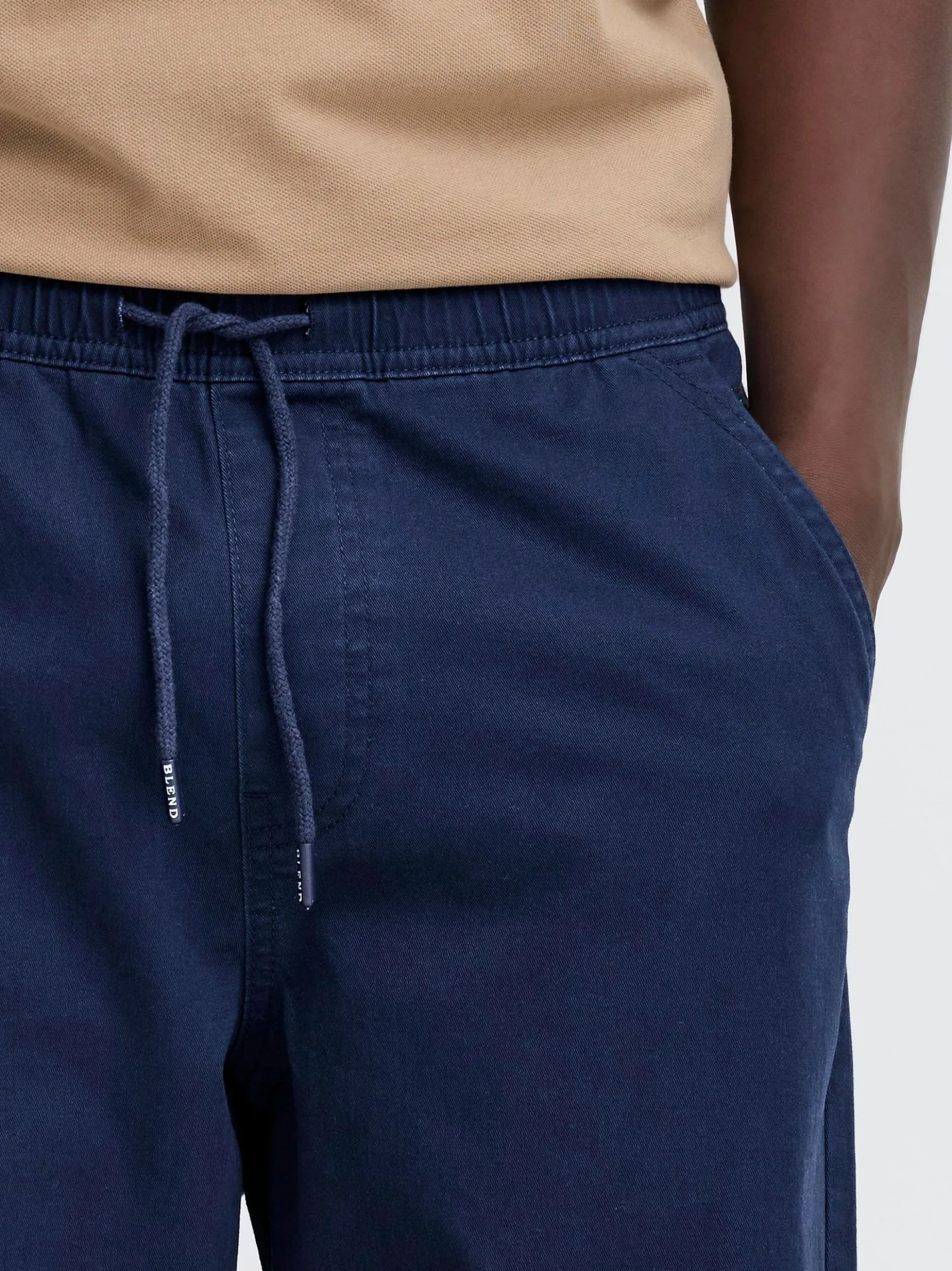 BLEND Herren Chinohose - BHaddox in blau