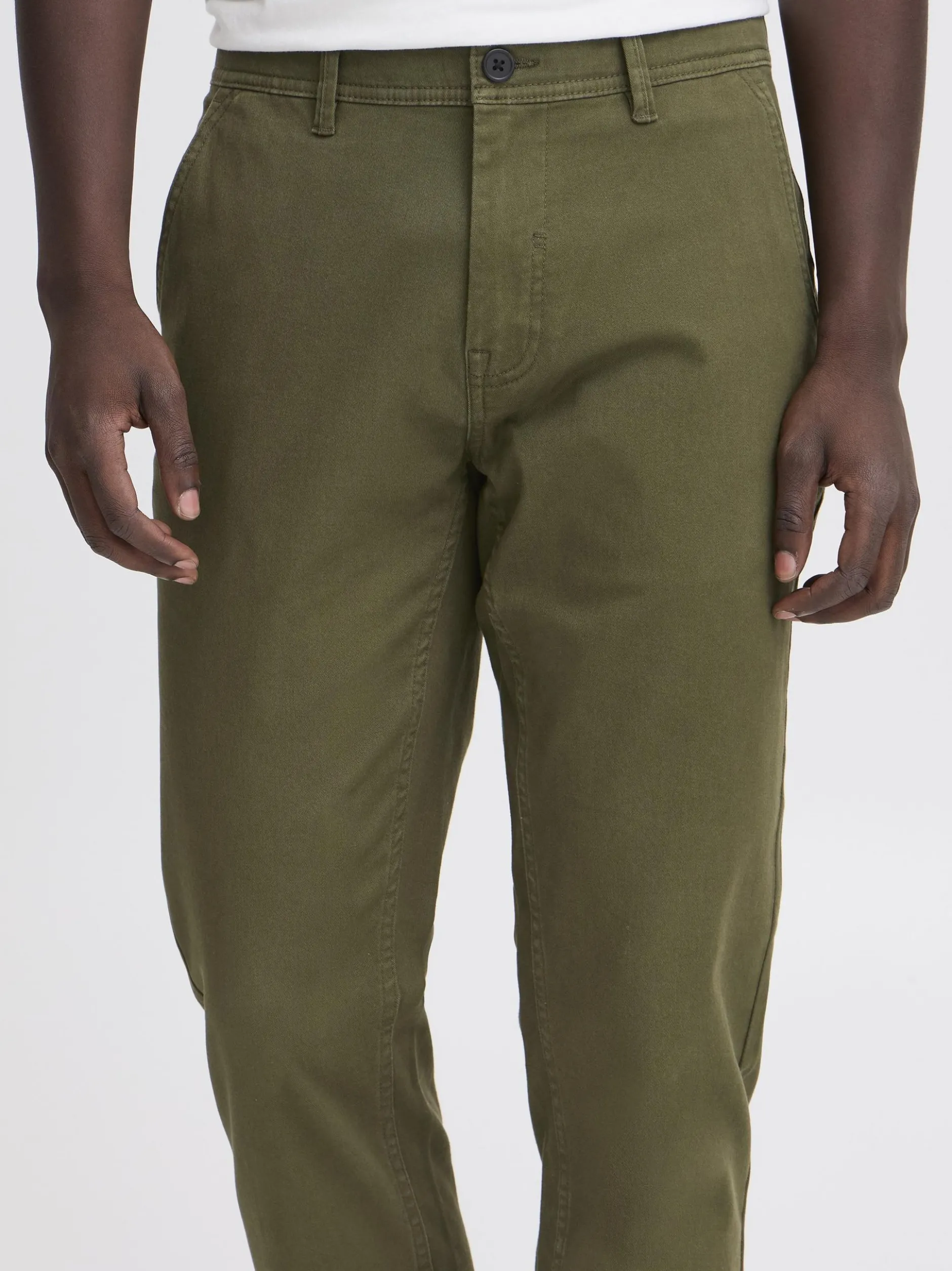 BLEND Herren Chinohose - BHEdnan in oliv