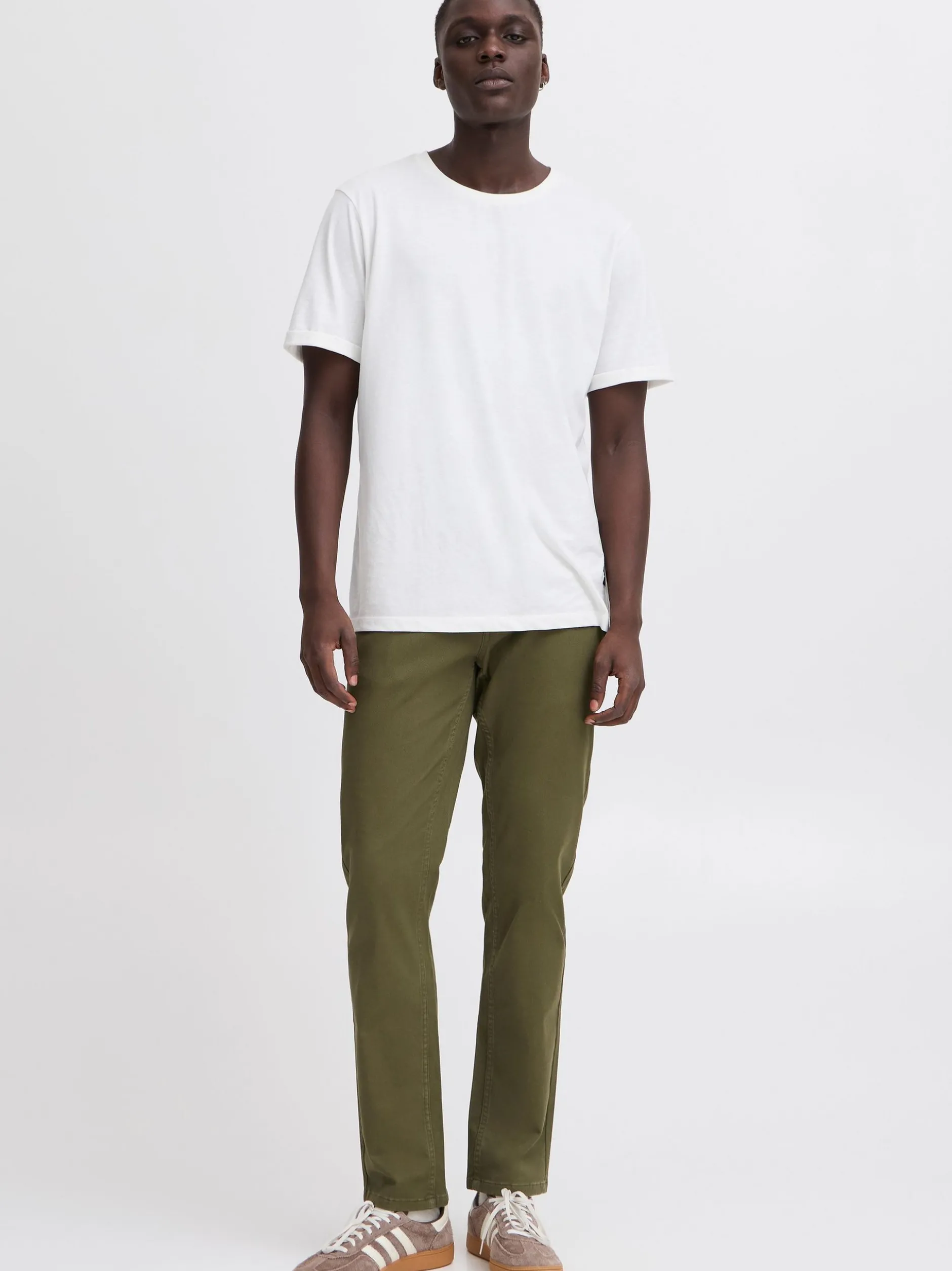 BLEND Herren Chinohose - BHEdnan in oliv