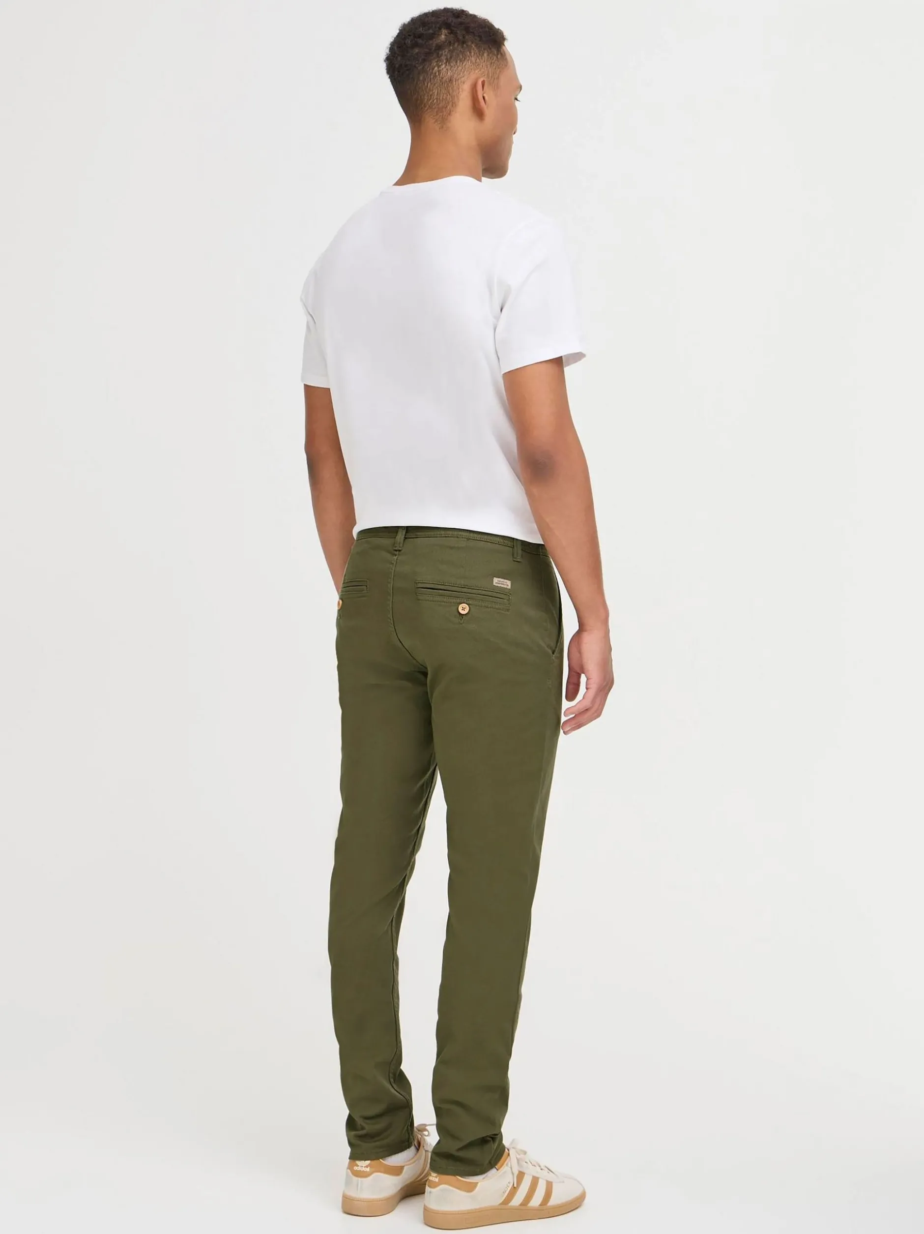 BLEND Herren Chinohose - BHNatan in oliv
