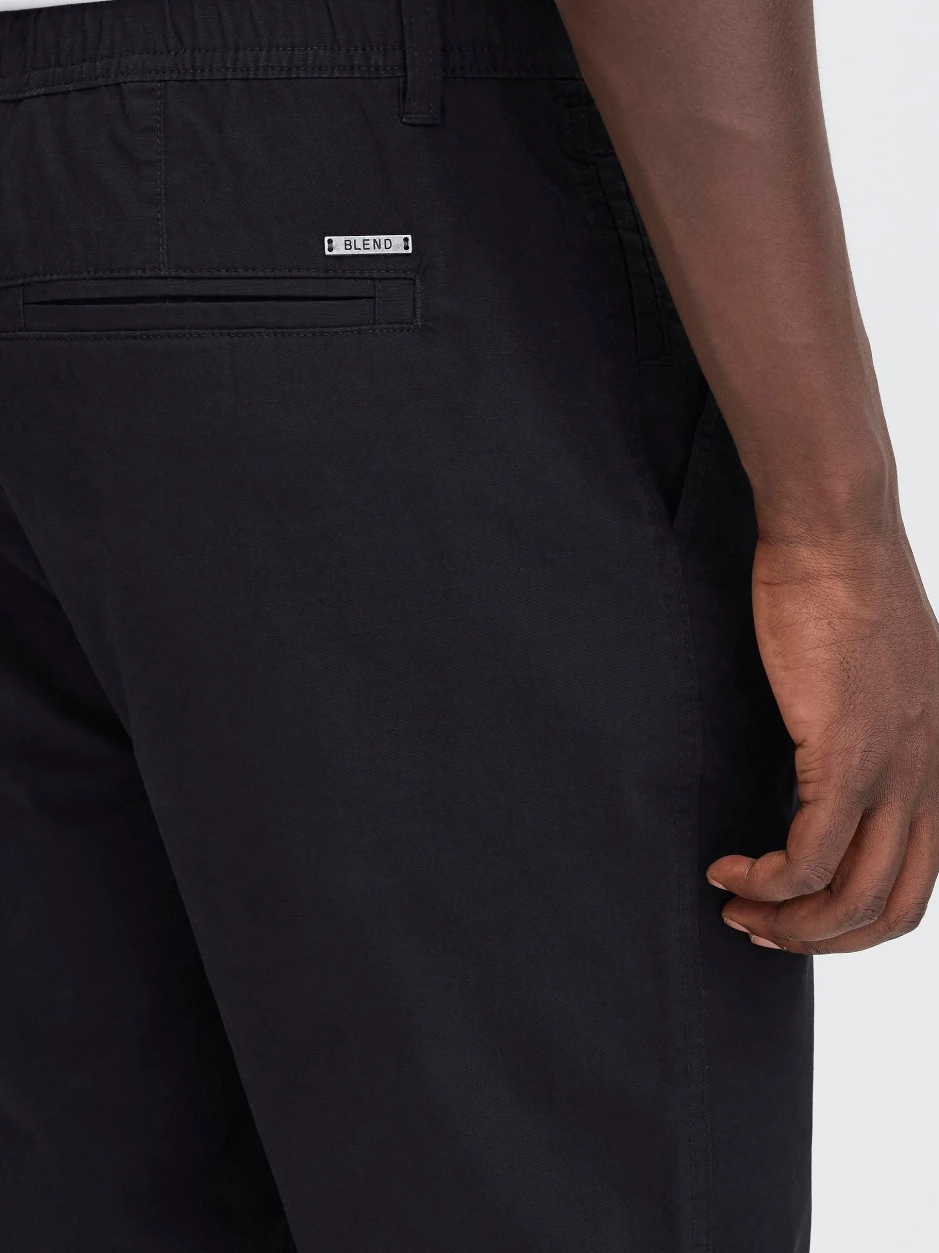 BLEND Herren Chinohose - BHTiago in schwarz