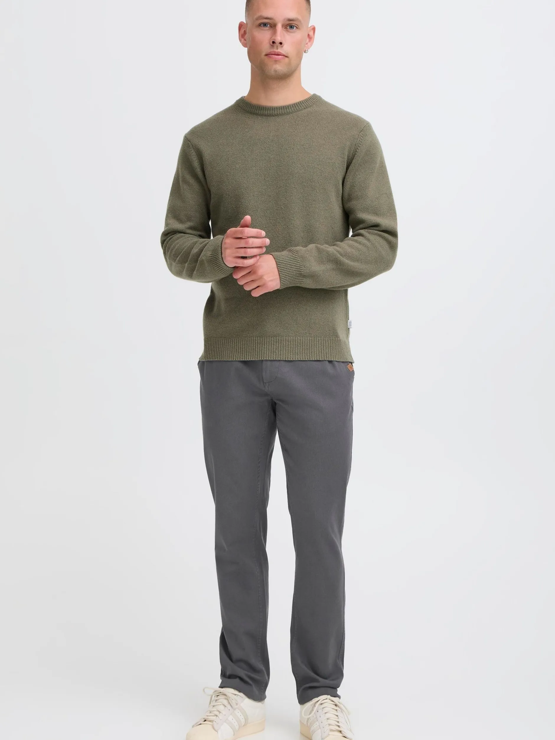 BLEND Herren Chinohose - BHTirak in grau