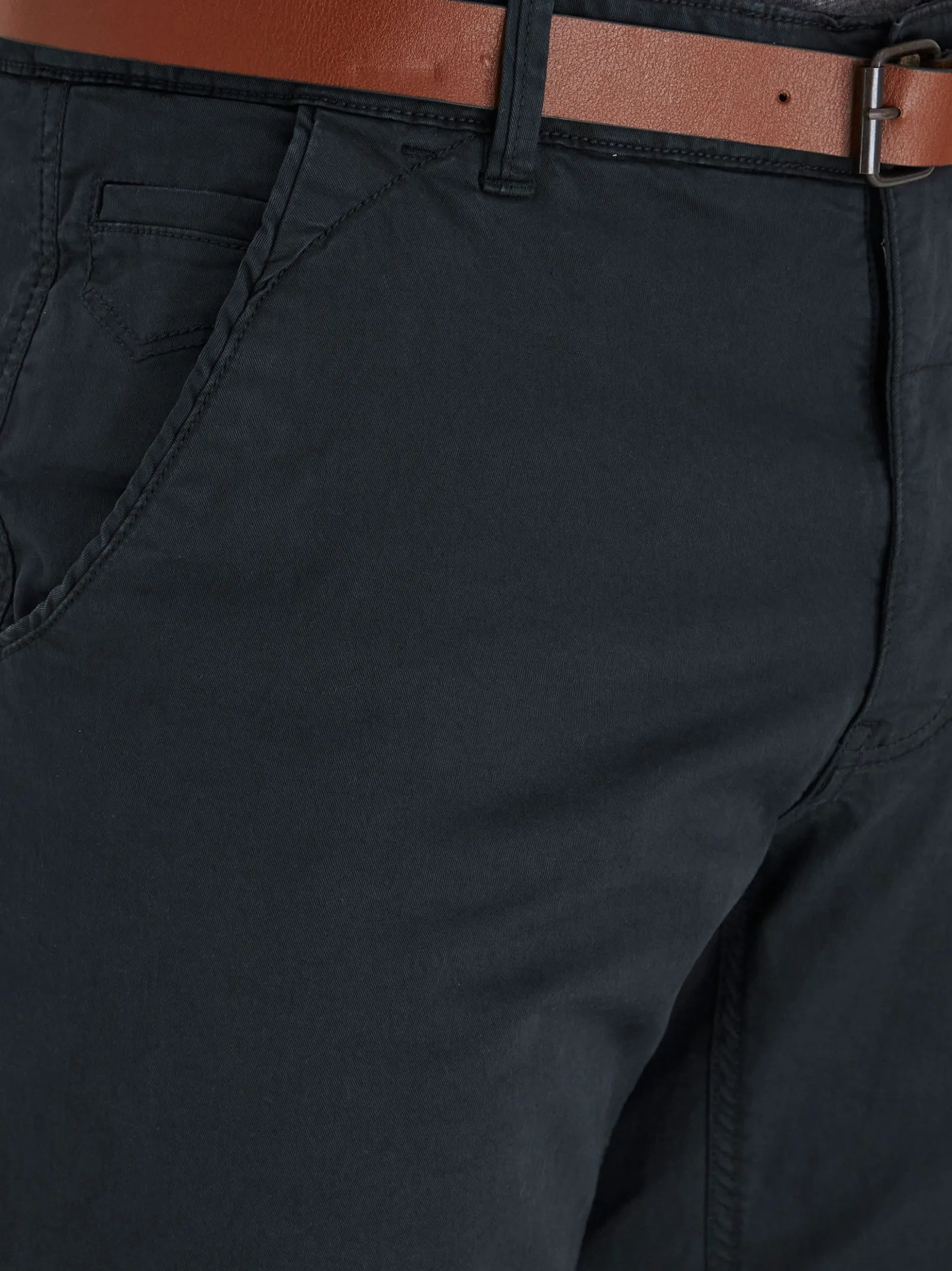 BLEND Herren Chinoshorts - BHBrane in schwarz