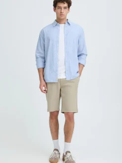 BLEND Herren Chinoshorts - BHElmer in beige