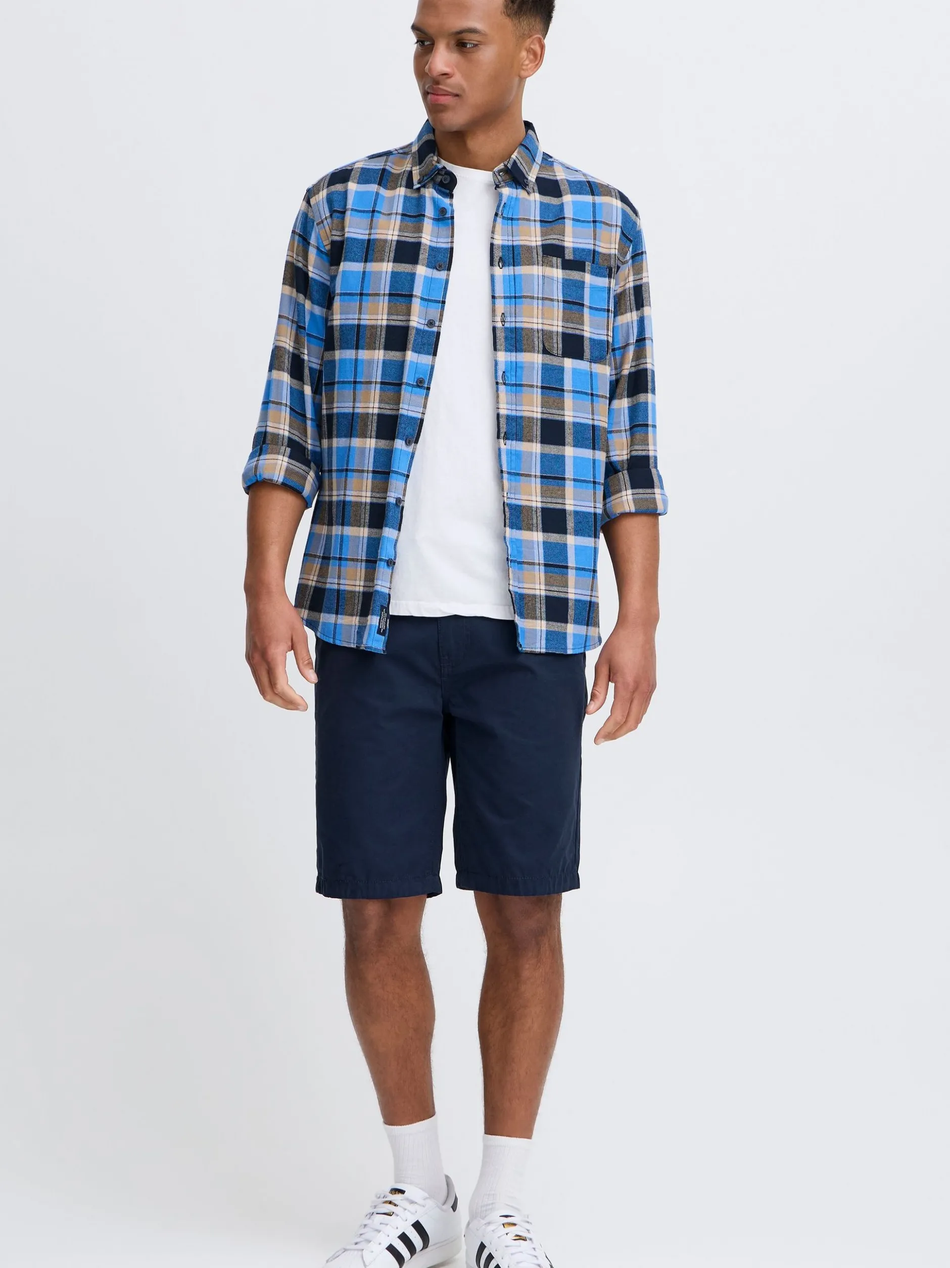 BLEND Herren Chinoshorts - BHKaito in marine