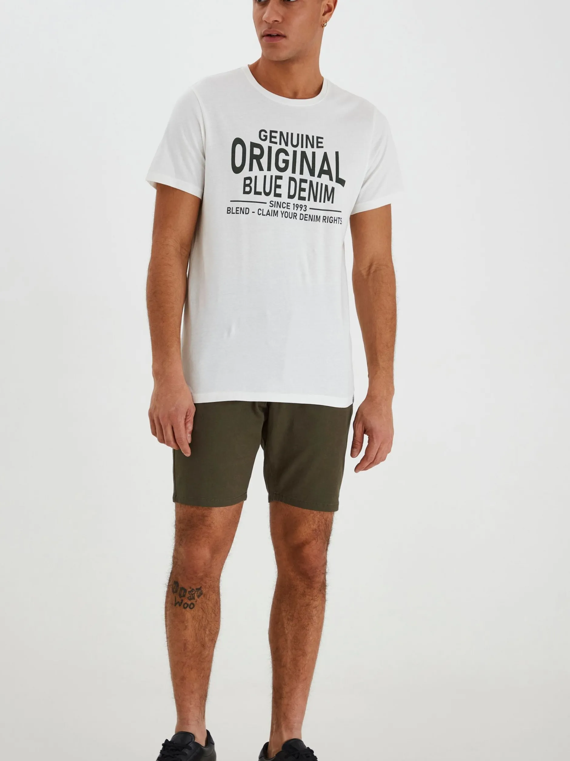 BLEND Herren Chinoshorts - BHPiello in grün