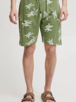 BLEND Herren Chinoshorts - BHSweatshorts in grün