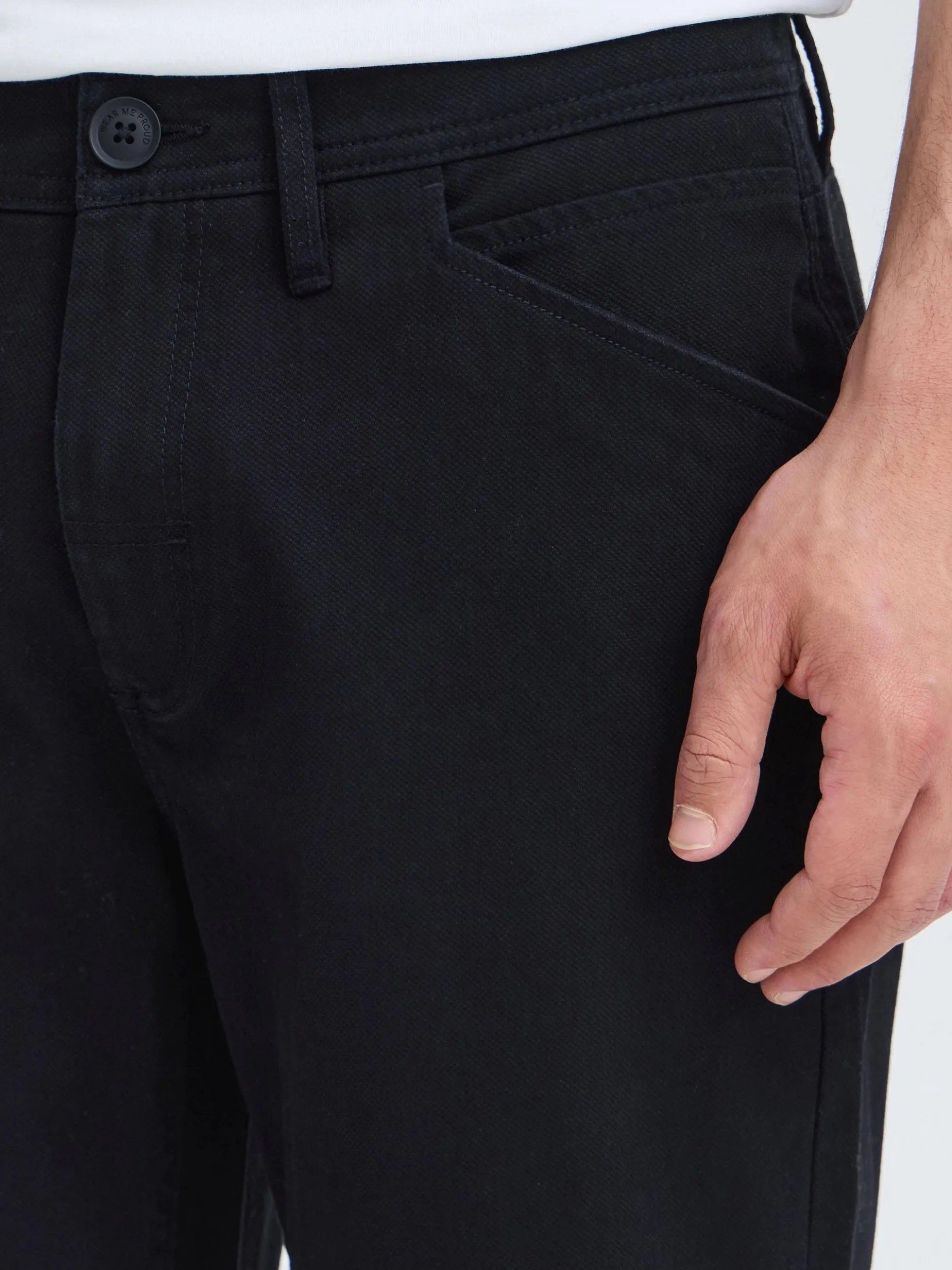 BLEND Herren Chinoshorts - BHStipo in schwarz