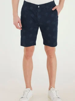 BLEND Herren Chinoshorts - BHWoven in blau