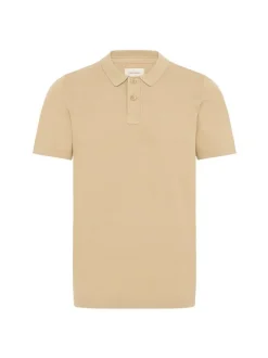BLEND Herren Feinstrickpoloshirt - BHBray in beige