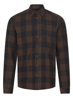BLEND Herren Flanellhemd - BHOrma in braun