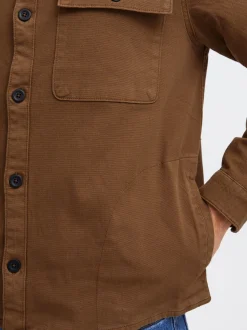 BLEND Herren Hemdjacke in braun