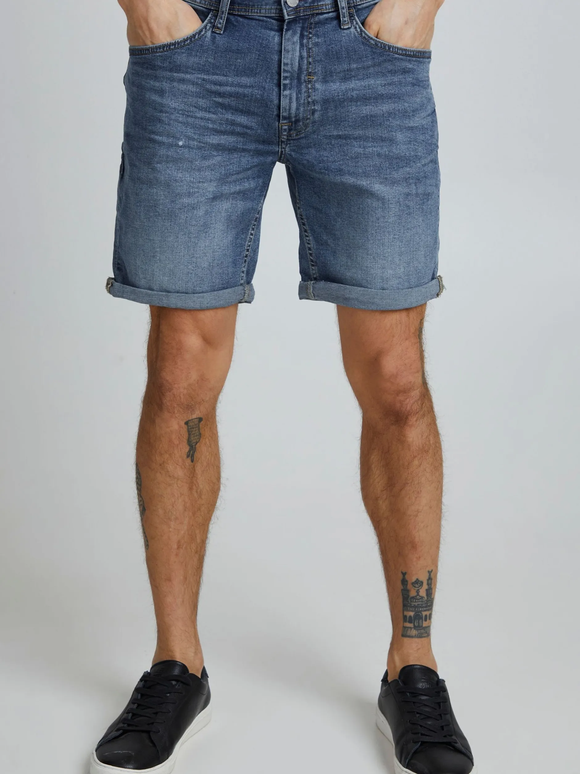 BLEND Herren Jeansshorts - BHDenimshorts in medium stone