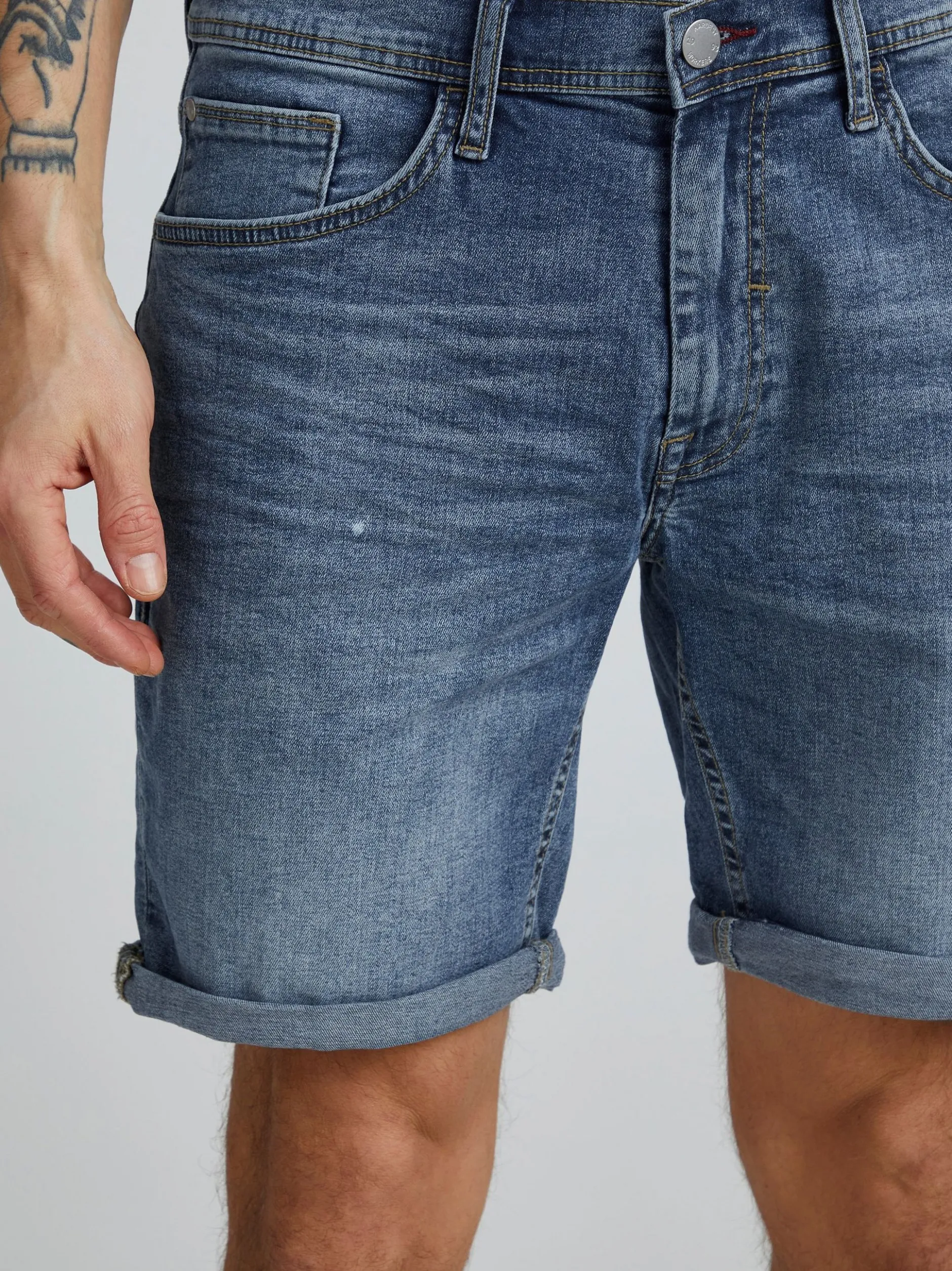 BLEND Herren Jeansshorts - BHDenimshorts in medium stone