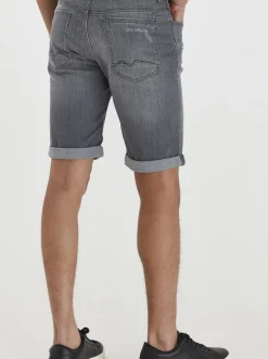BLEND Herren Jeansshorts - BHDeniz in grau