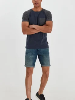 BLEND Herren Jeansshorts - BHGrilitsch in denim