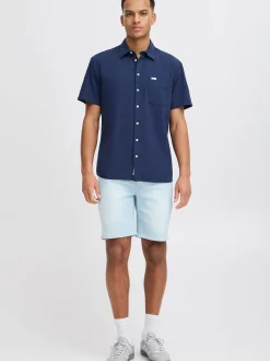BLEND Herren Jeansshorts - BHTwister in light stone