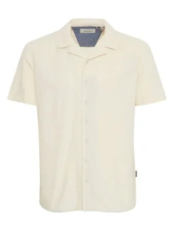 BLEND Herren Kurzarmhemd - BHBobby in beige