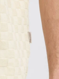 BLEND Herren Kurzarmhemd - BHDeven in beige