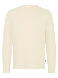 BLEND Herren Langarmshirt - BHForta in beige