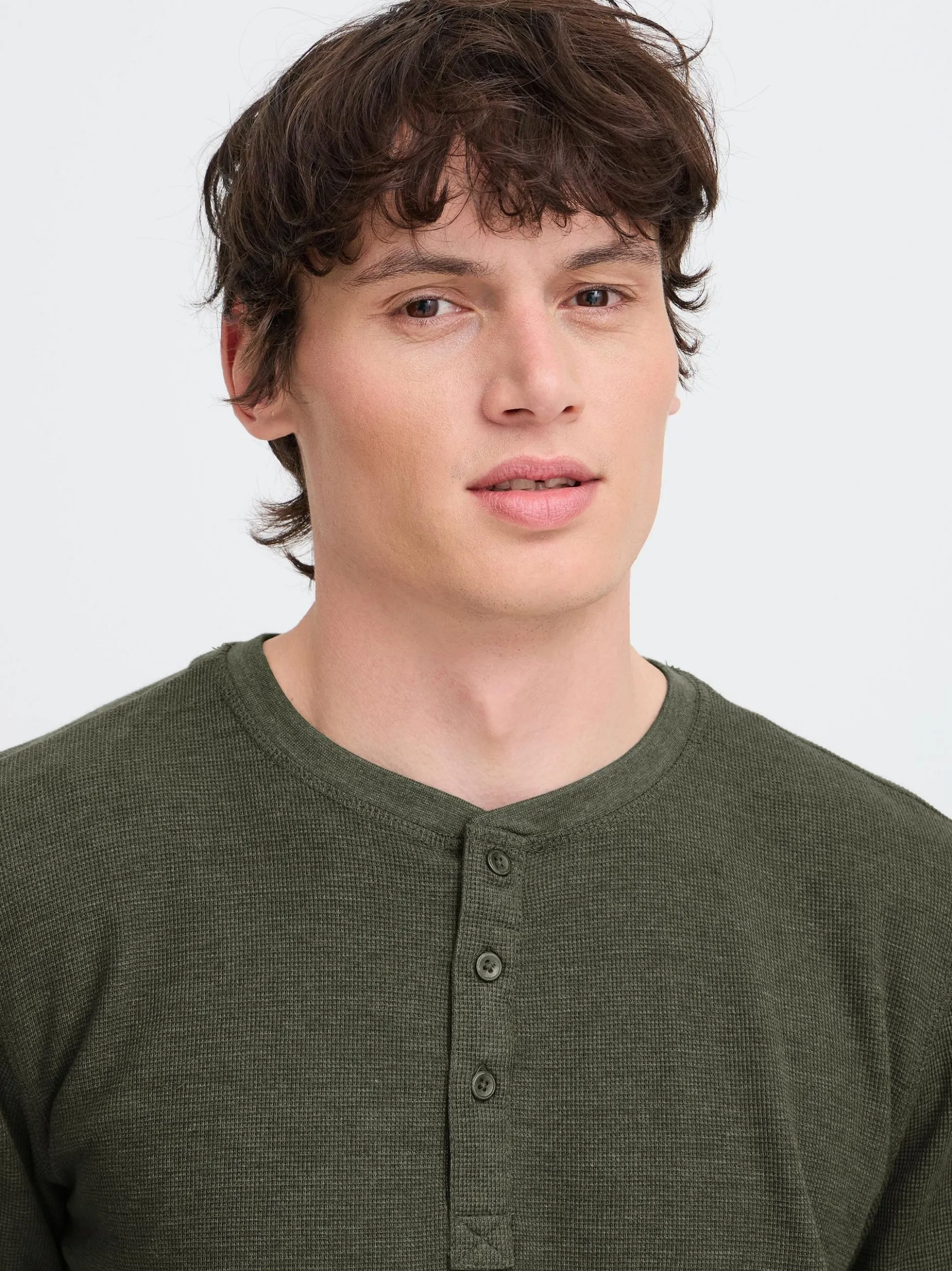 BLEND Herren Langarmshirt - BHBhnoble in oliv