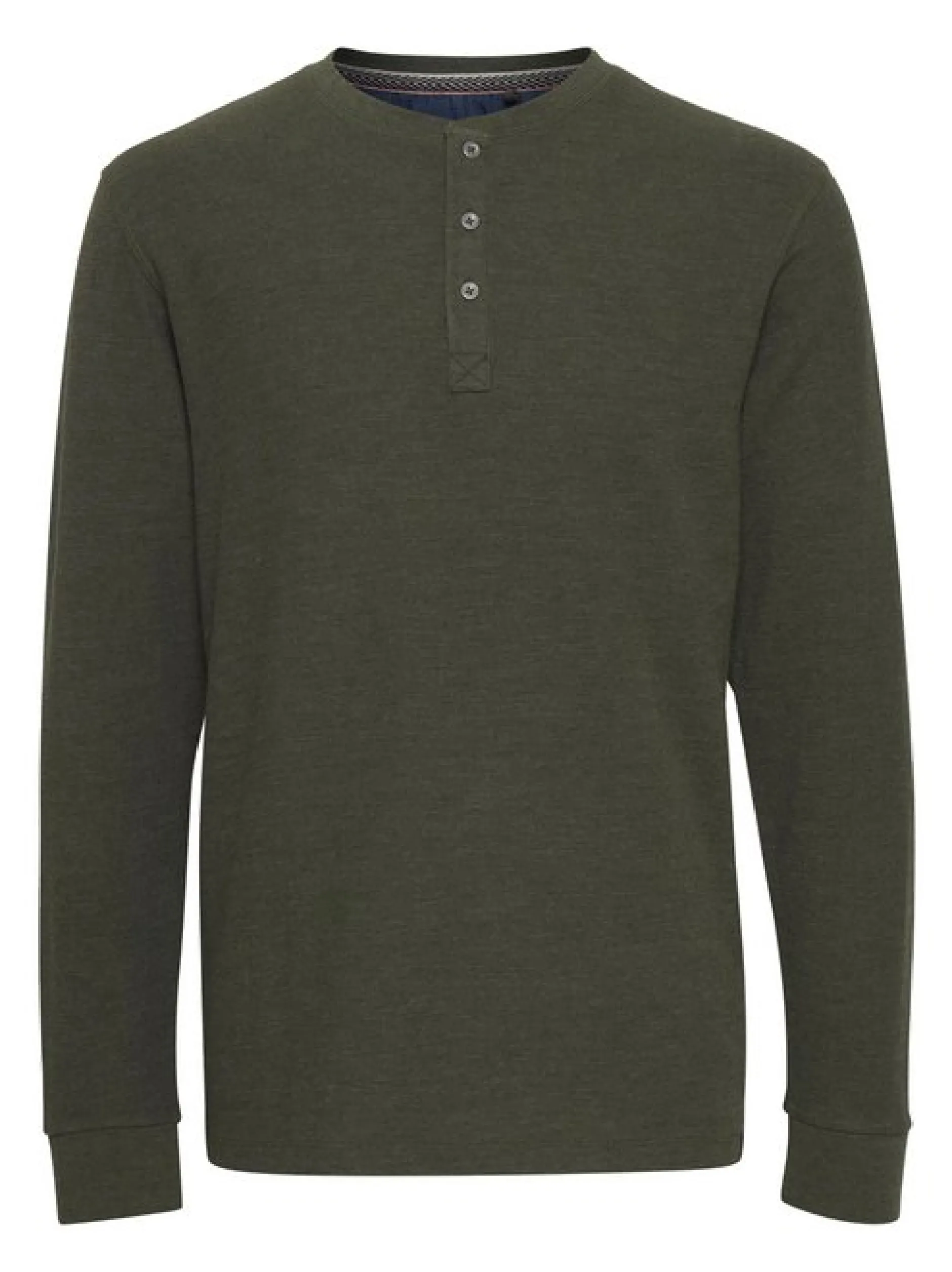 BLEND Herren Langarmshirt - BHBhnoble in oliv