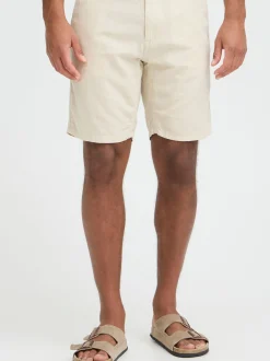 BLEND Herren Leinenhose - BHLikat in beige