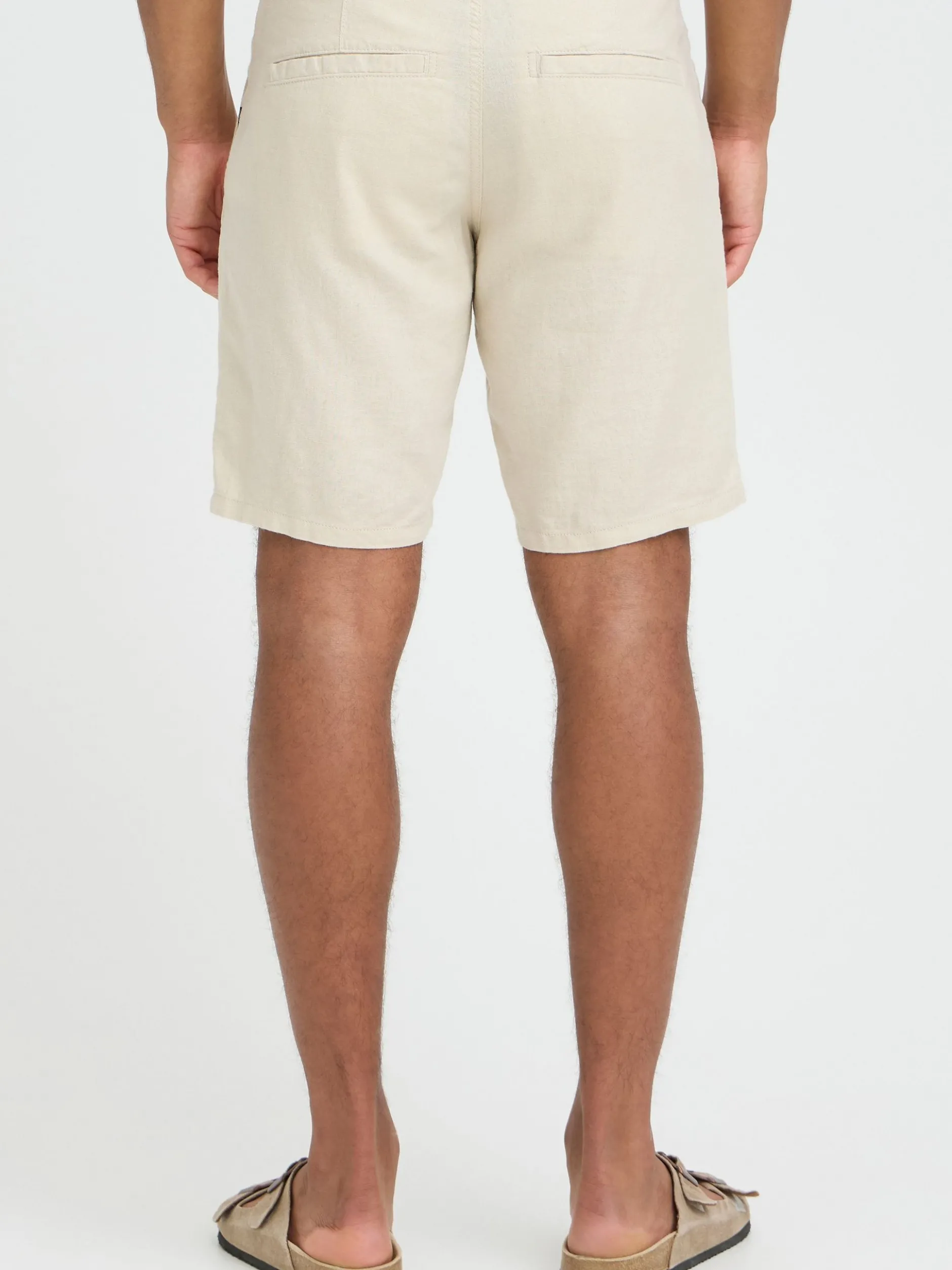 BLEND Herren Leinenhose - BHLikat in beige