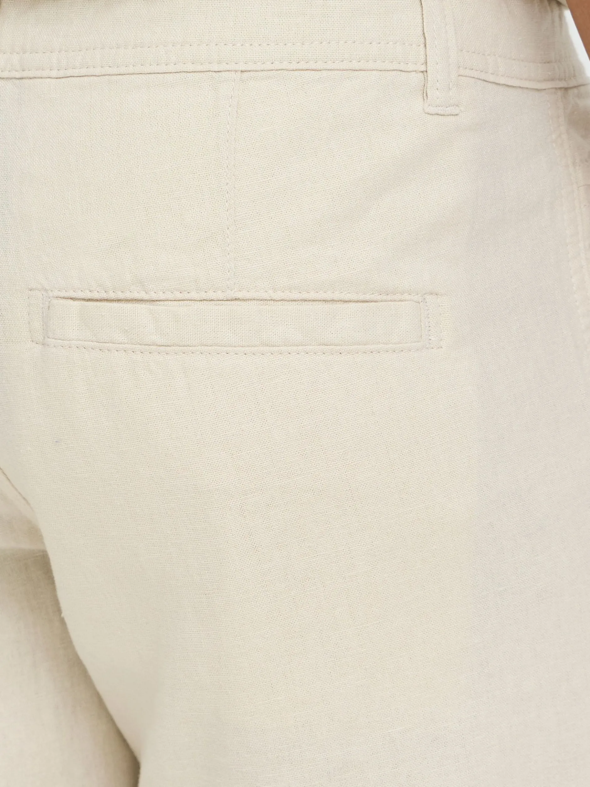 BLEND Herren Leinenhose - BHLikat in beige