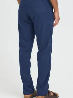 BLEND Herren Leinenhose - BHLikan in blau
