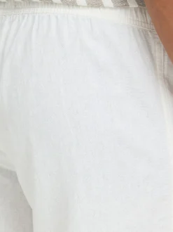 BLEND Herren Leinenhose - BHLika in weiß