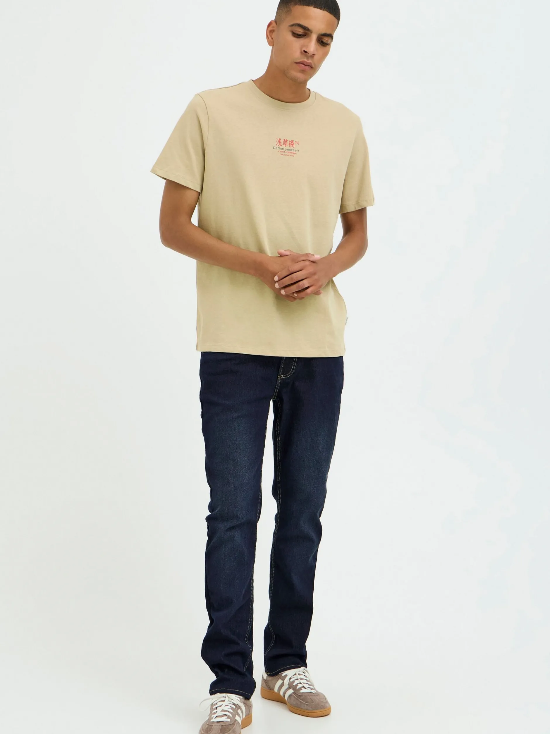 BLEND Herren 5-Pocket-Jeans in denim