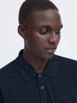 BLEND Herren Poloshirt - BHAbdo in blau