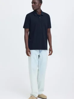 BLEND Herren Poloshirt - BHAbdo in blau