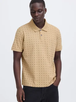 BLEND Herren Poloshirt - BHAbdo in beige
