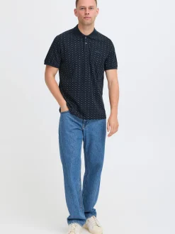 BLEND Herren Poloshirt - BHAbdo in blau