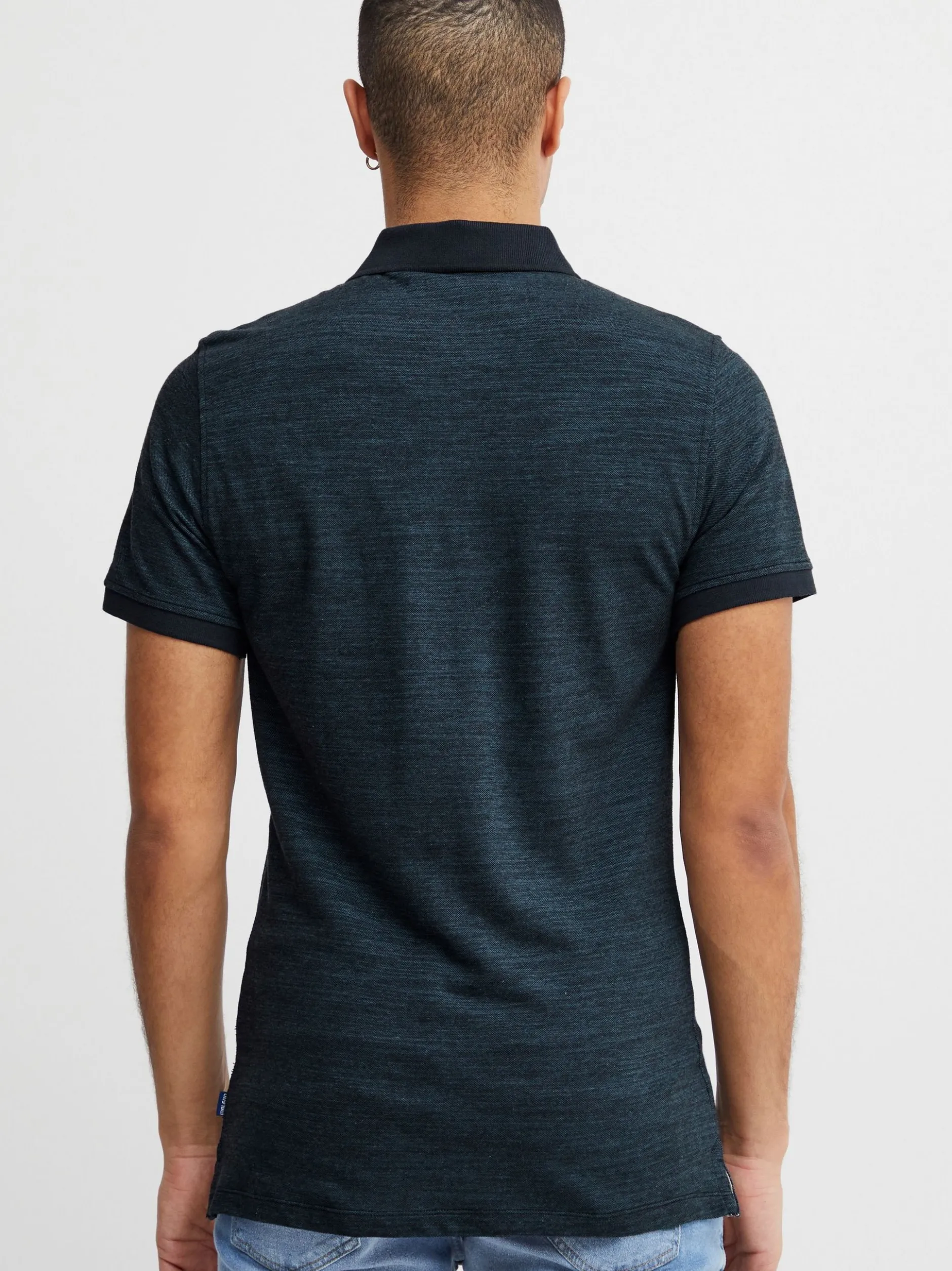BLEND Herren Poloshirt - BHAlfredo in blau