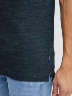 BLEND Herren Poloshirt - BHAlfredo in blau