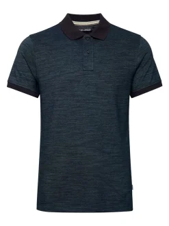 BLEND Herren Poloshirt - BHAlfredo in blau