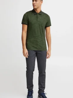 BLEND Herren Poloshirt - BHAlfredo in grün