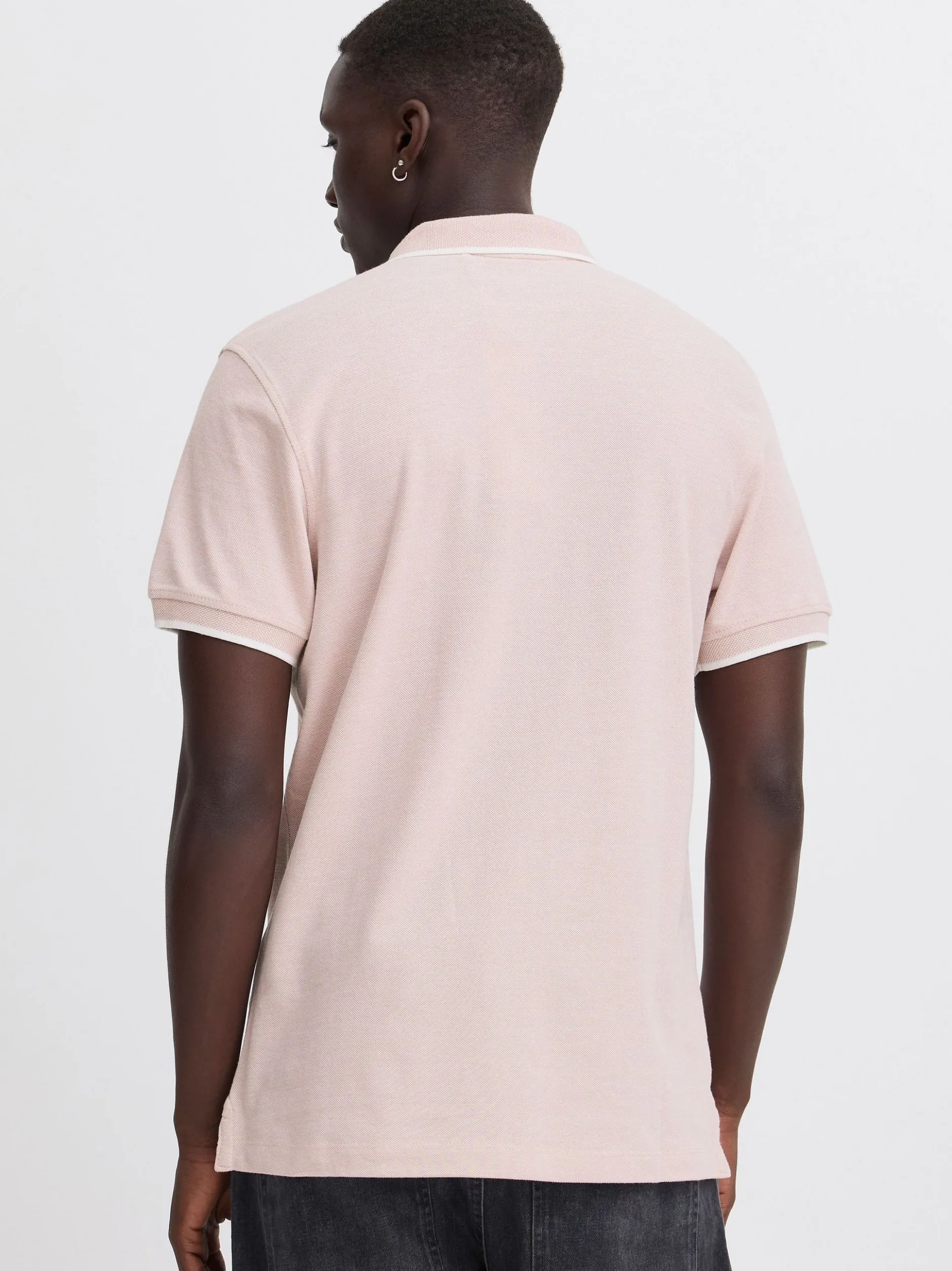 BLEND Herren Poloshirt - BHBhnate in rosa